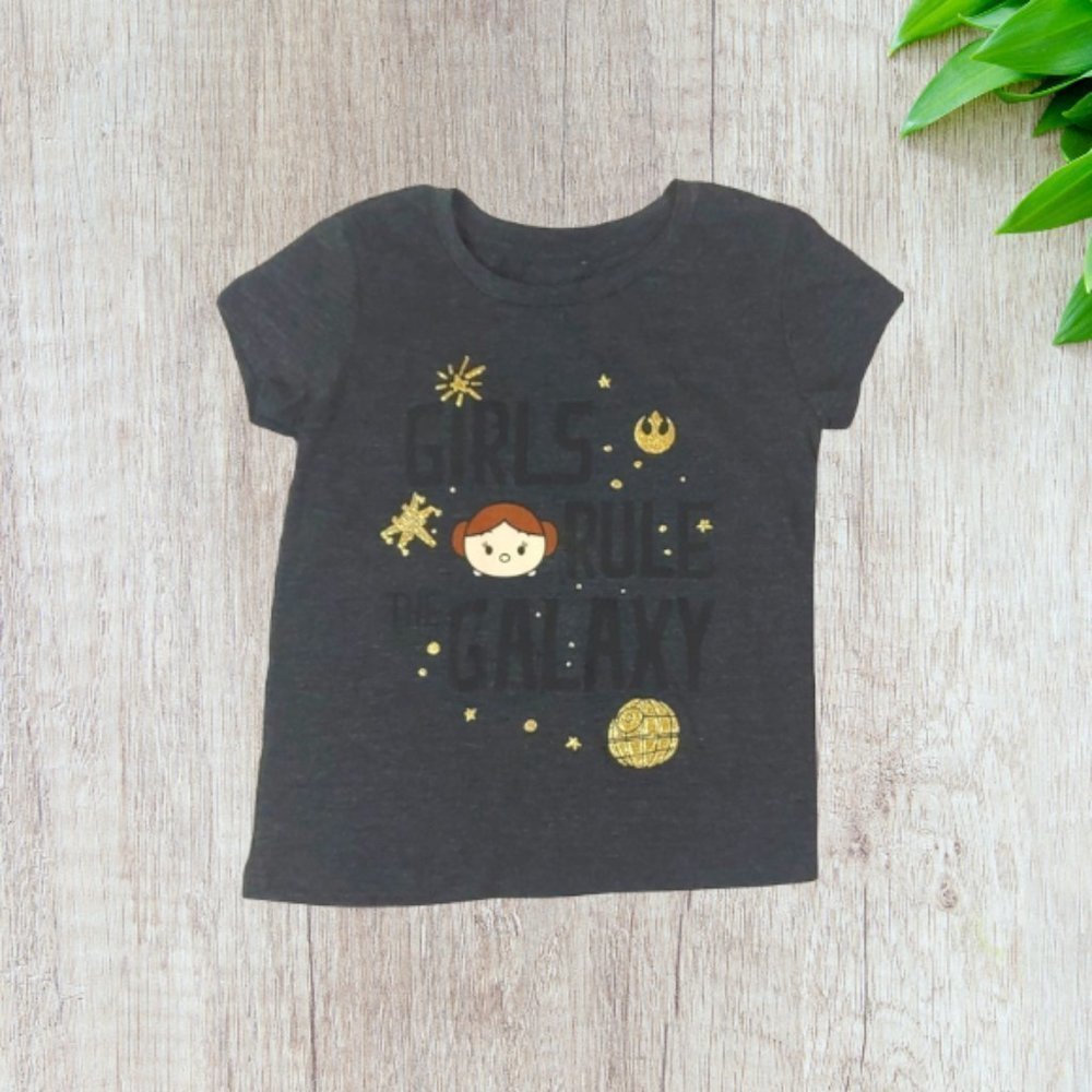 🐸2/$20 Girl's Star Wars Graphic Tee XS